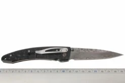 Mcusta MC-114BD Tsuchi Large, Noir -Victorinox Boutique MC114BD 06 mcusta tsuchi zwart aluminium damast mc114bd d6