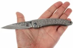 Mcusta MC-114D Forge Tsuchi Large -Victorinox Boutique MC114D 07 mcusta tsuchi blank aluminium damast mc114d d8