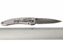 Mcusta MC-114D Forge Tsuchi Large -Victorinox Boutique MC114D 08 mcusta tsuchi blank aluminium damast mc114d d6