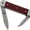 Maserin 60° Knife Sessantesimo 195/MCR Red Micarta Couteau De Poche