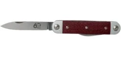 Maserin 60° Knife Sessantesimo 195/MCR Red Micarta Couteau De Poche -Victorinox Boutique ME 195 MCR 03 maserin