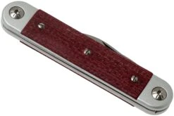 Maserin 60° Knife Sessantesimo 195/MCR Red Micarta Couteau De Poche -Victorinox Boutique ME 195 MCR 04 maserin