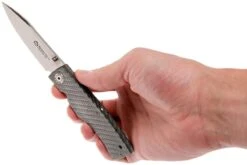 Maserin Carbon 392/CA Silver Carbonfiber Couteau De Poche -Victorinox Boutique ME 392 CA 08 maserin me 392 ca 08