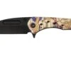 Medford Praetorian Slim Flipper S35VN PVD Tanto Blade, Bronze Steampunk Handle, Couteau De Poche -Victorinox Boutique MF 23 PSF 03 01 medford
