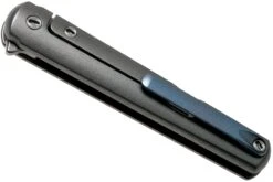 MKM Flame Drop FL01-TSW Sandblasted Titanium Couteau De Poche, Michael Zieba Design -Victorinox Boutique MMK FL01 TSW 04 mkm knives