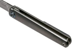 MKM Flame Drop FL01-TSW Sandblasted Titanium Couteau De Poche, Michael Zieba Design -Victorinox Boutique MMK FL01 TSW 07 mkm knives