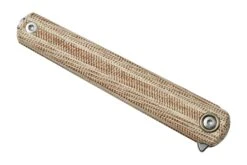 MKM Flame Light FL01L-NC Drop Blade, Natural Micarta, Couteau De Poche -Victorinox Boutique MMK FL01L NC 06 mkm