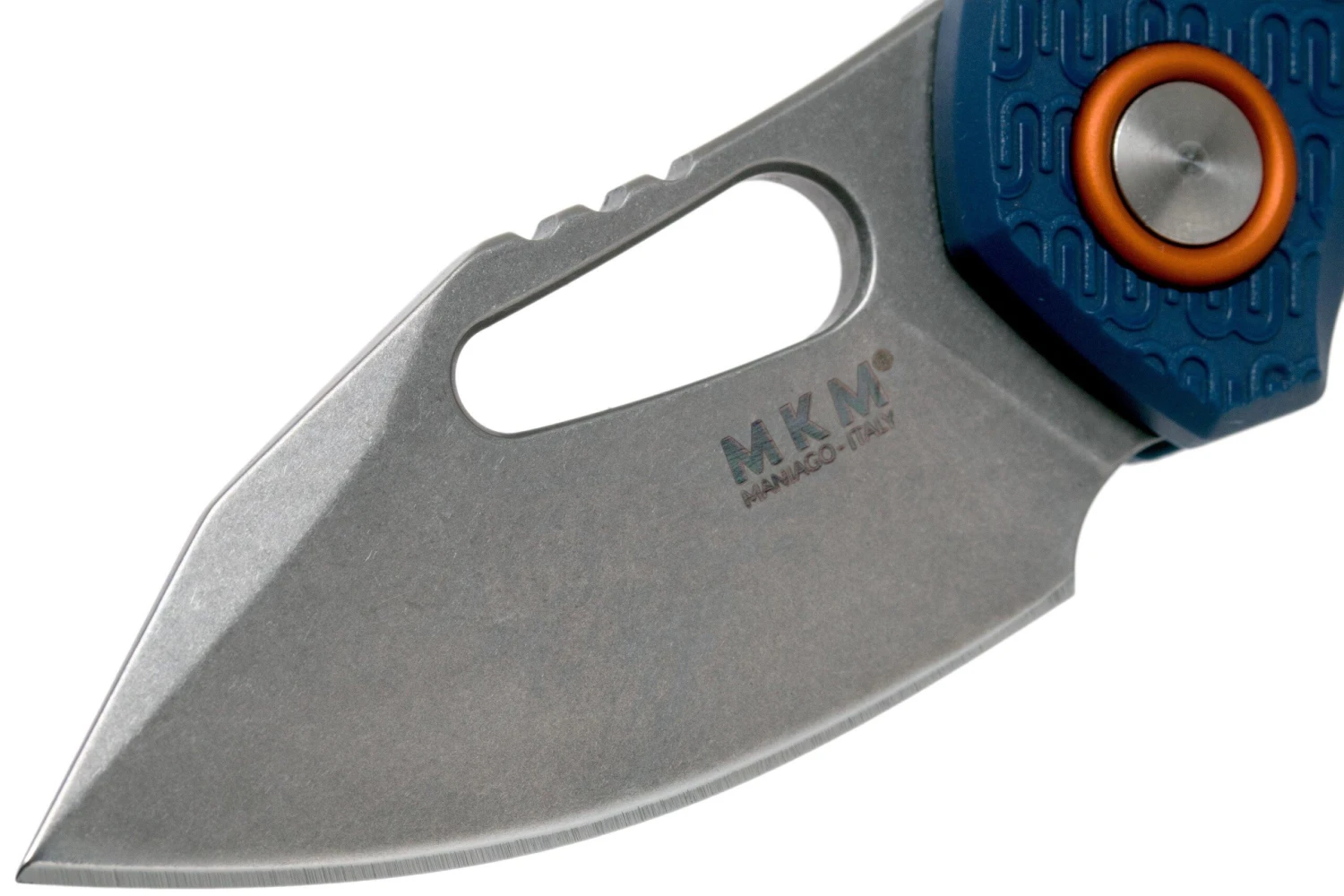 MKM Isonzo FX03-3PBL Clip Point Blue FRN Couteau De Poche, Jesper Voxnaes Design 5 MKM Isonzo FX03-3PBL Clip Point Blue FRN Couteau De Poche, Jesper Voxnaes Design – Image 3