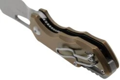 MKM Isonzo FX03M-2TBR, Cleaver Stonewashed Böhler M390 Bronze Titanium, Couteau De Poche -Victorinox Boutique MMK FX03M 2TBR 04 mkm