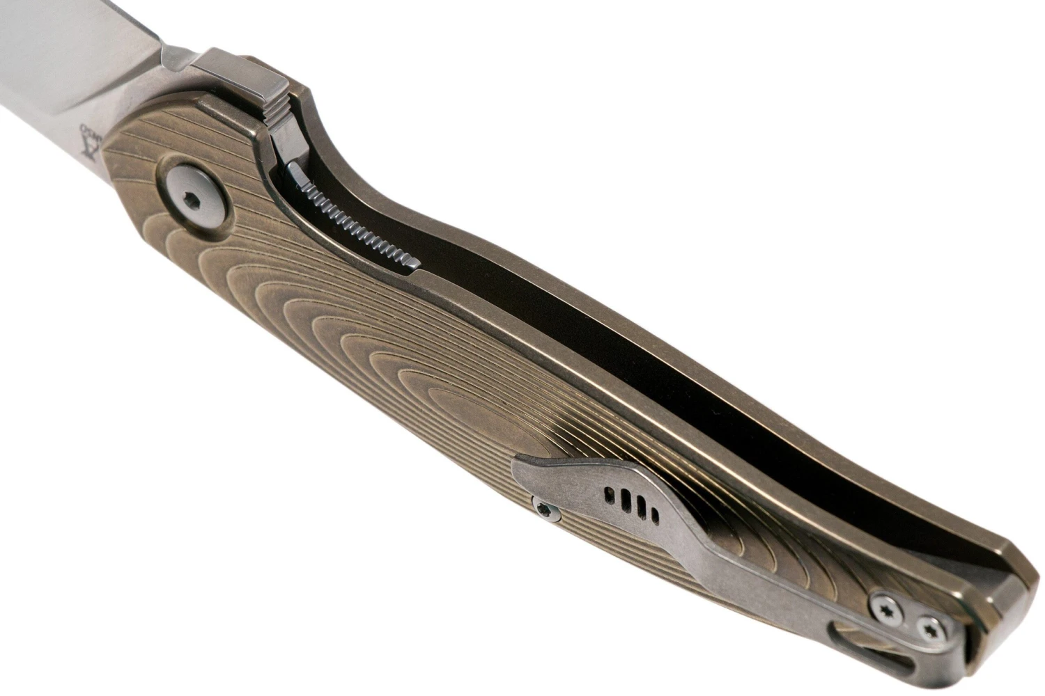 MKM Goccia GC-TBR Bronze Titanium Couteau De Poche Jens Anso Design 7 MKM Goccia GC-TBR Bronze Titanium Couteau De Poche Jens Anso Design – Image 5