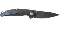 MKM Goccia GC-TDSW Dark Stonewash Titanium Couteau De Poche, Jens Anso Design -Victorinox Boutique MMK GC TDSW 02 mkm knives