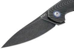 MKM Goccia GC-TDSW Dark Stonewash Titanium Couteau De Poche, Jens Anso Design -Victorinox Boutique MMK GC TDSW 03 mkm knives