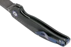 MKM Goccia GC-TDSW Dark Stonewash Titanium Couteau De Poche, Jens Anso Design -Victorinox Boutique MMK GC TDSW 05 mkm knives