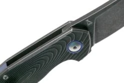 MKM Goccia GC-TDSW Dark Stonewash Titanium Couteau De Poche, Jens Anso Design -Victorinox Boutique MMK GC TDSW 06 mkm knives