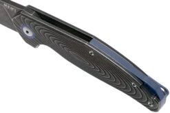 MKM Goccia GC-TDSW Dark Stonewash Titanium Couteau De Poche, Jens Anso Design -Victorinox Boutique MMK GC TDSW 07 mkm knives