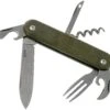MKM Malga 6 Green Canvas Micarta MP06-GC Couteau De Poche -Victorinox Boutique MMK MP06 GC 01 mkm knives