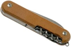 MKM Malga 6 Natural Canvas Micarta MP06-NC Couteau De Poche -Victorinox Boutique MMK MP06 NC 04 mkm knives