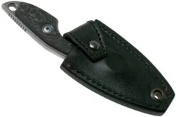 MKM Mikro 1 Drop, Stonewashed Carbon Fiber Couteau De Cou, Jesper Voxnaes Design -Victorinox Boutique MMK MR01 CF 06 mkm knives