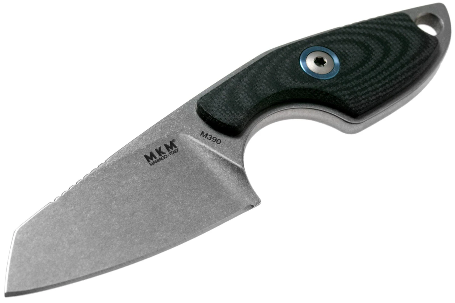 MKM Mikro 2 Wharncliffe, Stonewashed Black G10 Couteau De Cou, Jesper Voxnaes Design 5 MKM Mikro 2 Wharncliffe, Stonewashed Black G10 Couteau De Cou, Jesper Voxnaes Design – Image 3