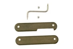 MKM Malga 6 Green Canvas Micarta Plaquettes De Manche -Victorinox Boutique MMK MXMP06 GC 03 mkm