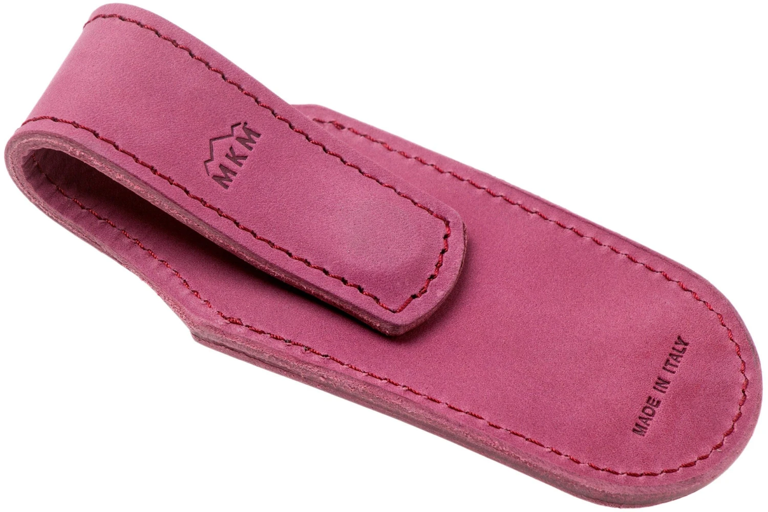 MKM Pocket Leather Sheath, Bordeaux 4 MKM Pocket Leather Sheath, Bordeaux – Image 2