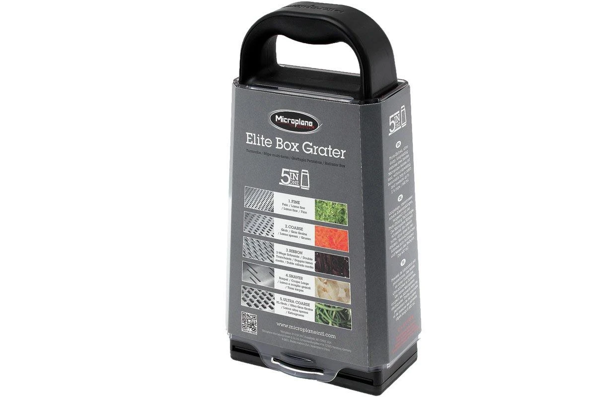 Microplane Elite Box Grater, Râpe 6 Microplane Elite Box Grater, Râpe – Image 4
