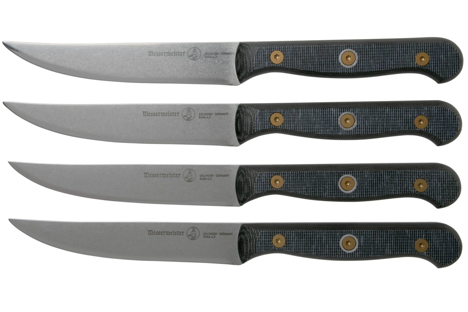 Messermeister Custom 8684-5-4S Set De 4 Couteaux à Steak 3 Messermeister Custom 8684-5-4S Set De 4 Couteaux à Steak