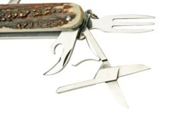 Mercury Multi-Tool Knife 913-7DC Stag, 7 Fonctions, Couteau De Poche -Victorinox Boutique MY913 7DC 04 mercury