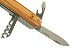 Mercury Multi-Tool Knife 913-8LC Olive Wood, 8 Fonctions, Couteau De Poche -Victorinox Boutique MY913 8LC 04 mercury