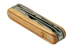Mercury Multi-Tool Knife 913-8LC Olive Wood, 8 Fonctions, Couteau De Poche -Victorinox Boutique MY913 8LC 06 mercury