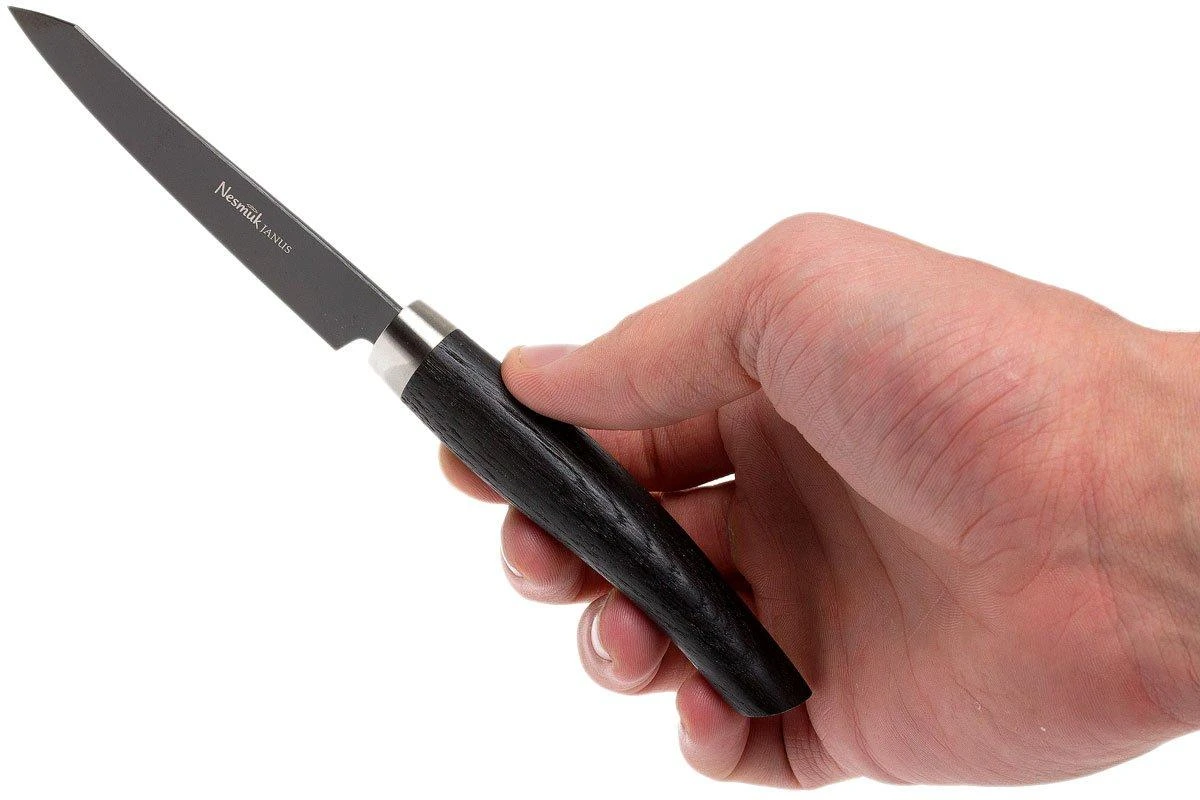 Nesmuk JANUS Couteau D'office 9,6 Cm, Bog Oak, J5M902013 8 Nesmuk JANUS Couteau D'office 9,6 Cm, Bog Oak, J5M902013 – Image 6