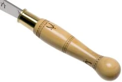 Nontron No. 22 Turning Ferrule, Boxwood, Ball Shape NN22BO Couteau De Poche -Victorinox Boutique NN22BO 06 nontron