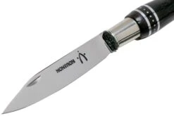 Nontron No. 22 Nickel Silver Turning Ferrule, Marquetry Ebony Aluminium, Double Ferrule NN22DVEBALU Couteau De Poche -Victorinox Boutique NN22DVEBALU 03 nontron