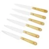 Nontron Traditional Set Of 6 Kitchen Knives, T6OF12RBU Set De 6 Couteaux 1 Nontron Traditional Set Of 6 Kitchen Knives, T6OF12RBU Set De 6 Couteaux -Victorinox Boutique NNT6OF12RBU 01 nontron