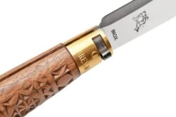 Old Bear Pruning Carved Walnut L, 9747-21-LNI Couteau De Jardinage -Victorinox Boutique OB9747 21 LNI 06 oldbear