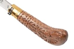 Old Bear Pruning Carved Walnut L, 9747-21-LNI Couteau De Jardinage -Victorinox Boutique OB9747 21 LNI 07 oldbear