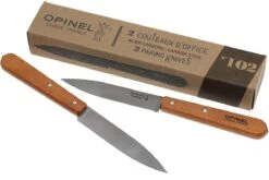 Opinel Set De 2 Couteaux D'office N°102, Acier Carbone -Victorinox Boutique OP001222 07 opinel no 102 op001222 07