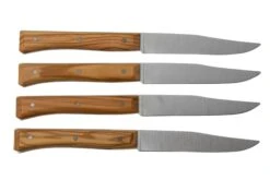 Opinel Facette Olive, Set De Quatre Couteaux De Table -Victorinox Boutique OP002498 02 opinel