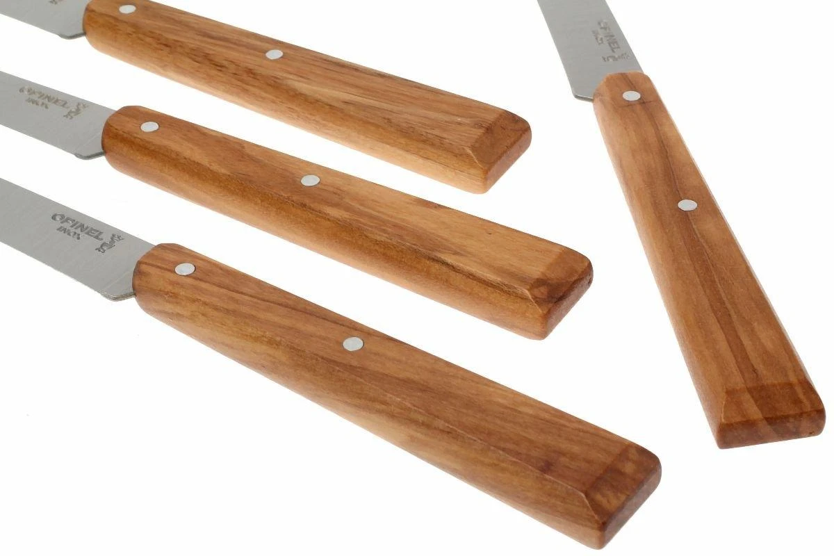 Opinel T001515, Set De Couteaux à Steak, Esprit Sud, Bois D'olivier 5 Opinel T001515, Set De Couteaux à Steak, Esprit Sud, Bois D'olivier – Image 3