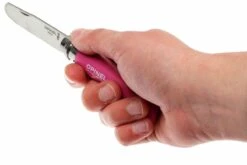 Opinel 'My First Opinel', Fuchsia -Victorinox Boutique OPT001699 05 opinel my first opinel fuchsia opt001699 d5