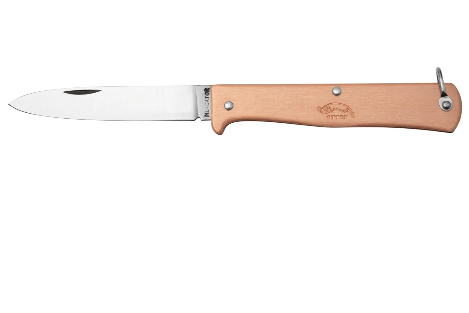 Otter Mercator 10-601 RG- Small Copper Carbon Couteau De Poche 3 Otter Mercator 10-601 RG- Small Copper Carbon Couteau De Poche