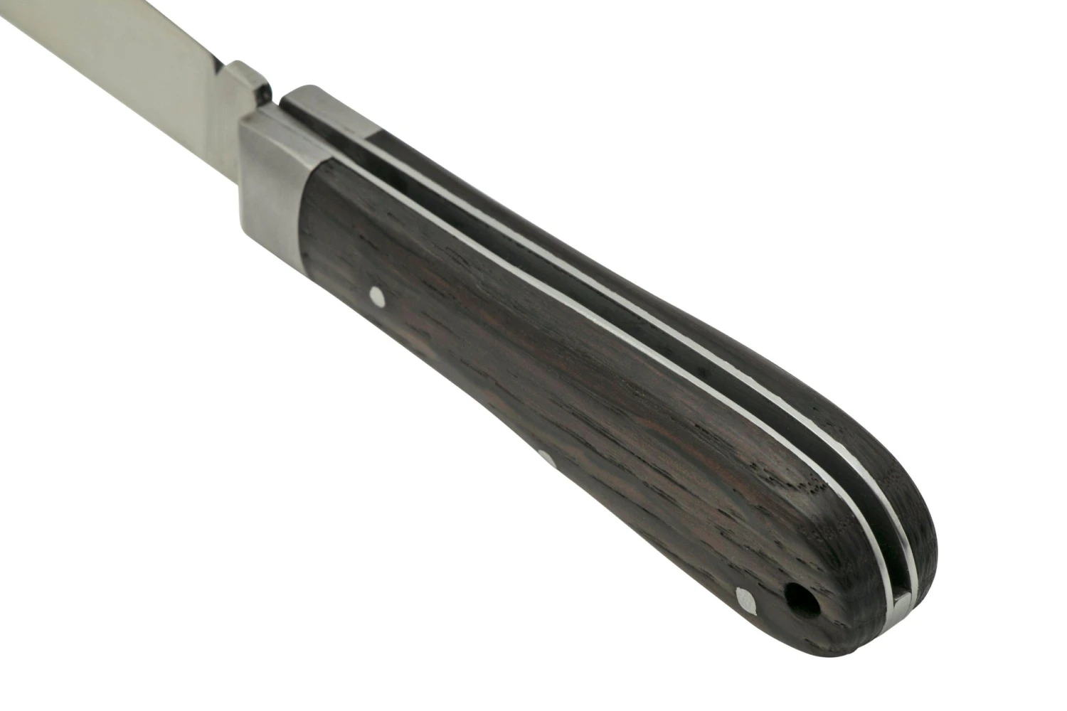 Otter Anchor Knife 171 RML Small Stainless, Smoked Oak, Stainless Anchor, Couteau De Poche 6 Otter Anchor Knife 171 RML Small Stainless, Smoked Oak, Stainless Anchor, Couteau De Poche – Image 4