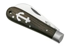 Otter Anchor Knife 171 RML Small Stainless, Smoked Oak, Stainless Anchor, Couteau De Poche 13 Otter Anchor Knife 171 RML Small Stainless, Smoked Oak, Stainless Anchor, Couteau De Poche -Victorinox Boutique OR171RML 06 otter