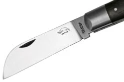 Otter Anchor Knife 172 LB Large Carbon, Smoked Oak, Stainless Anchor, Leather Strap, Couteau De Poche -Victorinox Boutique OR172LB 03 otter