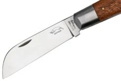 Otter Anchor Knife 173 R Large Stainless, Sapeli, Brass Anchor, Couteau De Poche -Victorinox Boutique OR173R 03 otter