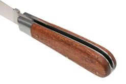 Otter Anchor Knife 173 R Large Stainless, Sapeli, Brass Anchor, Couteau De Poche -Victorinox Boutique OR173R 05 otter