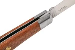 Otter Anchor Knife 173 R Large Stainless, Sapeli, Brass Anchor, Couteau De Poche -Victorinox Boutique OR173R 06 otter