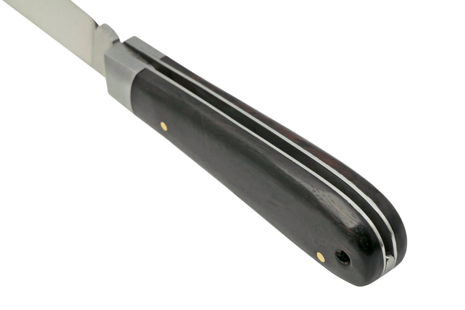 Otter Anchor Knife 174 R ML Small Stainless, Grenadilla Brass Anchor, Couteau De Poche 6 Otter Anchor Knife 174 R ML Small Stainless, Grenadilla Brass Anchor, Couteau De Poche – Image 4