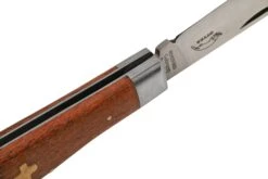 Otter Anchor Knife 173 R Small Stainless, Sapeli, Brass Anchor, Couteau De Poche -Victorinox Boutique OR174R 06 otter