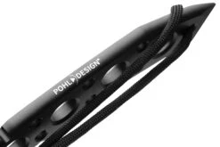 Pohl Force Charlie Three BK 6012, Couteau Fixe -Victorinox Boutique PF6012 05 pohlforce